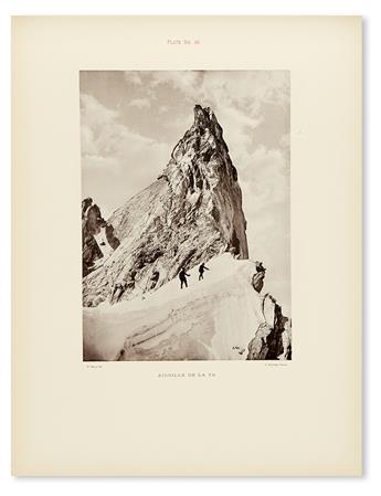 AITKEN, SAMUEL. Among the Alps.  1900.  Inscribed and signed.